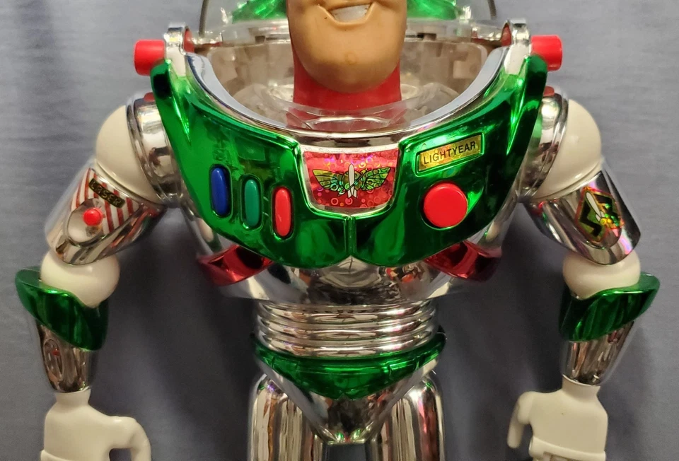 Toy Story Holiday Hero Buzz Lightyear To The Rescue Disney Navidad 1998 Foto 3 de 4