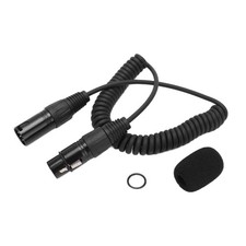 1 Headset Extension Cord Durable Coiled Cable For Headphone