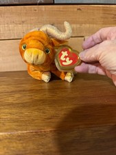 Ty Zodiac Beanie Ox, mint condition