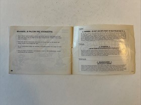 Notice Seule TEENAGE MUTANT HERO TURTLES Nintendo NES 88 -FRA 100% Officiel