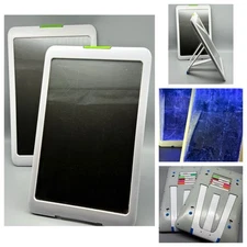 Lot (2) Illuminated Discovery Kids LED Dry Erase Note Coloring Drawing Boards