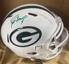 Brett Favre Signed Replica Green Bay Packers Football Helmet Radtke Sports
