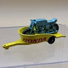 Vintage Lesney Matchbox Series No. 38 Honda Motorcycle & Trailer ,England