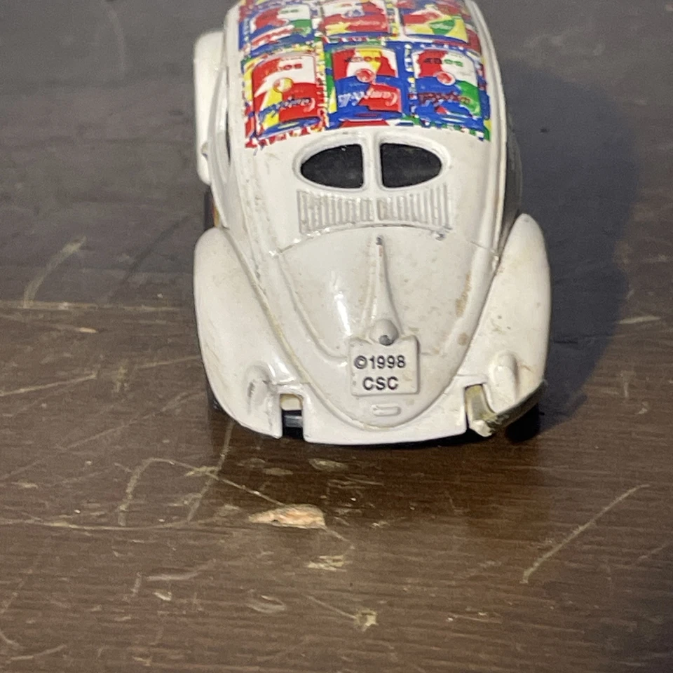 Lledo Campbell's 1952 Volkswagen Beetle Diecast Car 3.5" Long Rare One Blk Rim - Image 4 of 4