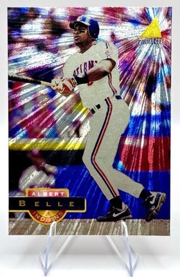 1994 Pinnacle - Albert Belle #15 Museum Collection - Dufex - Cleveland Indians