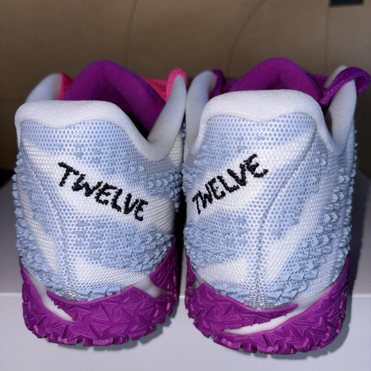 NEW Nike By You Ja 3 Gray Purple Pink IO7565 900 Men display picture 1