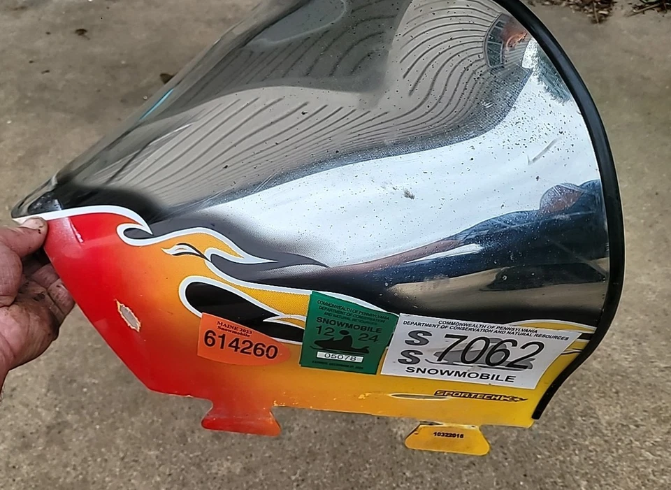 Ski-Doo MXZ 500 Windshield Cobra 2001 SNOWMOBILE - Image 2 of 4