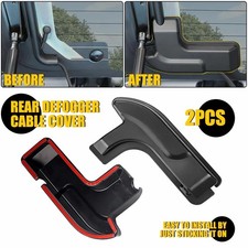 Accessori copricavo defogger posteriore per Jeep Wrangler JL Wrangler 2018-2024