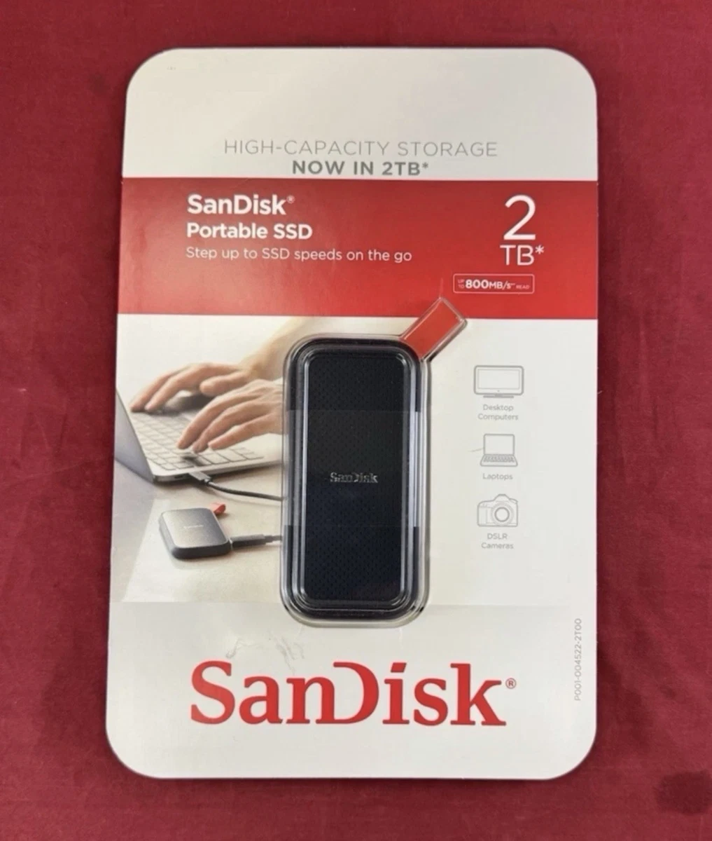 SanDisk Extreme ポータブル SSD 2TB 未開封　新品 SanDisk Solid-State Drives 2TB Storage Capacity for sale - eBay
