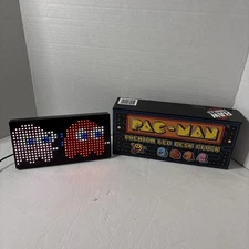 Pac-man Desk Clock Classic Hit Arcade Video Game Raw Thrills