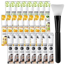 PPPanYiDi 24PCS Hydrating Facial Clay Mask 0.04 Ounce Pack of 24 , 24Pcs