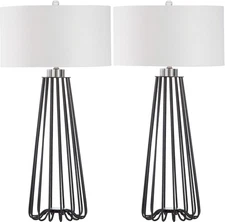 Lighting Collection Estill Modern Minimalist Rustic Farmhouse Industrial Black I