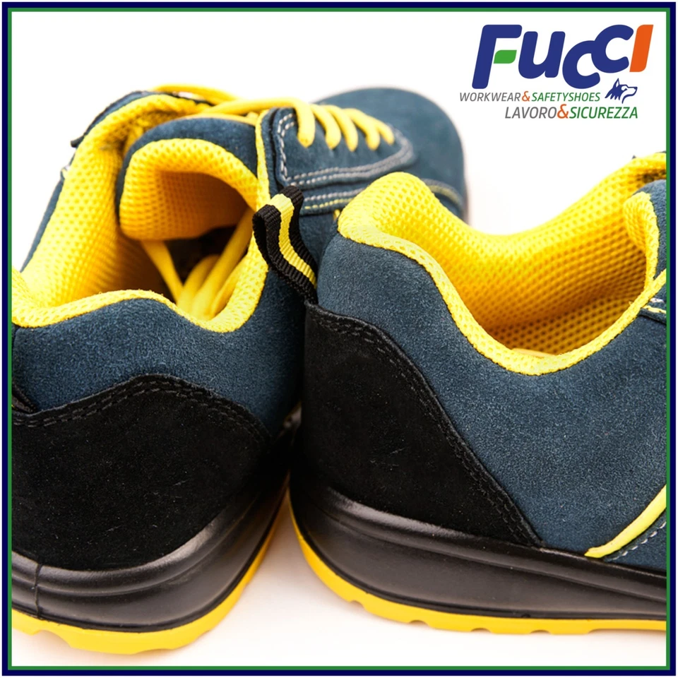 Scarpe antinfortunistica Uomo Scarpe da lavoro leggere S1P SRC Miller Steel - Immagine 3 di 4