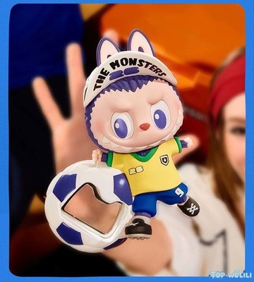 THE MONSTERS × FIFA Series Bottle Opener Fridge Magnet Blind Box