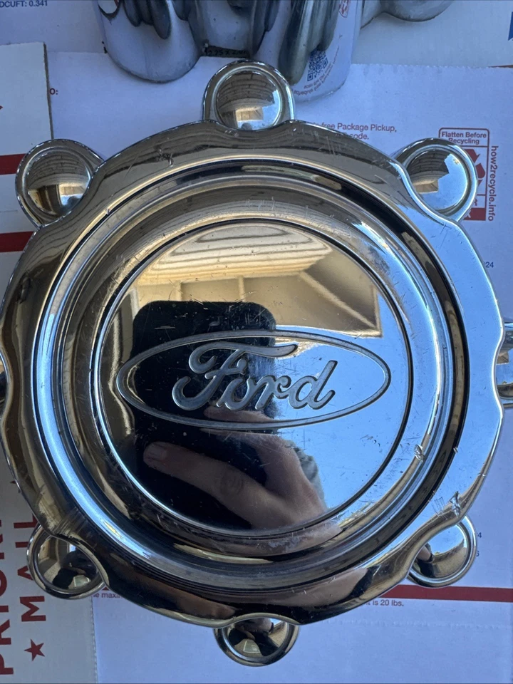 Ford F250 F350 Super Duty 1999 2000 2001 2002 2004 pickup tapacubos tapacubos OEM Foto 3 de 4