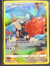 Druddigon Ultra Rare SWSH12: Silver Tempest Trainer Gallery TG09/TG30
