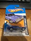 2012 Hot Wheels Muscla Mania - Ford '68 Mercury Cougar #119 Blue