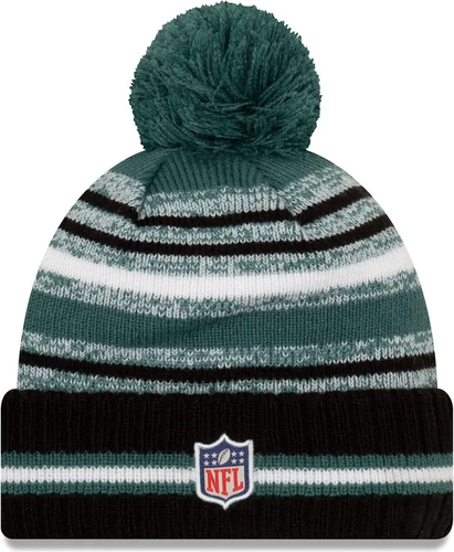 House Divided! Winter Hat Set Eagles & Ravens Jalen Hurts Lamar Jackson - Picture 3 of 6