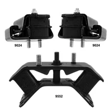 Engine Motor Mounts & Auto Trans Mount 3PCS for Subaru Legacy 99-97 2.5L AT