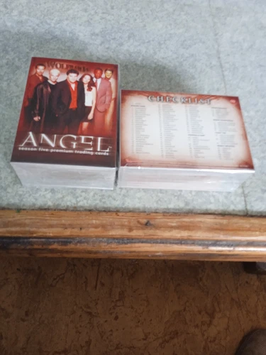 trading cards Angel season 5 inkworks