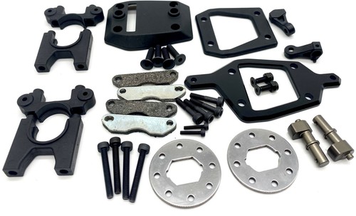 HB Racing D8 WS - BRAKE Set (disc center diff Alum Chassis Brace D819 204850 - Picture 2 of 3