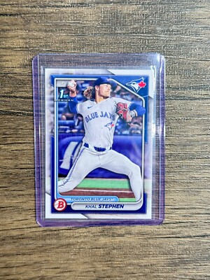 2024 Bowman Draft KHAL STEPHEN 1ST BOWMAN #BD-59 RC Blue Jays