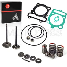 Cylinder Intake Exhaust Valve Gasket Kit for Yamaha Warrior 350 YFM350X 1987-04