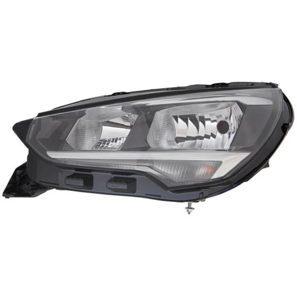 Scheinwerfer Frontscheinwerfer Rechts H7 H15 FüR Opel Corsa F-image