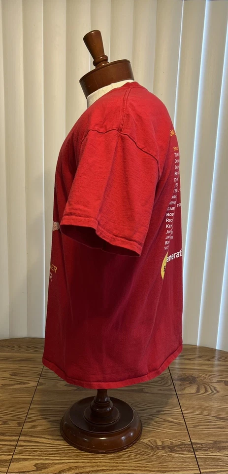 Los Angeles Angels Erick Aybar Guante Dorado SGA Promo Camiseta Roja XL Hanes Foto 4 de 4