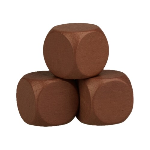 Blocco Di Legno - 30Mm - Marrone