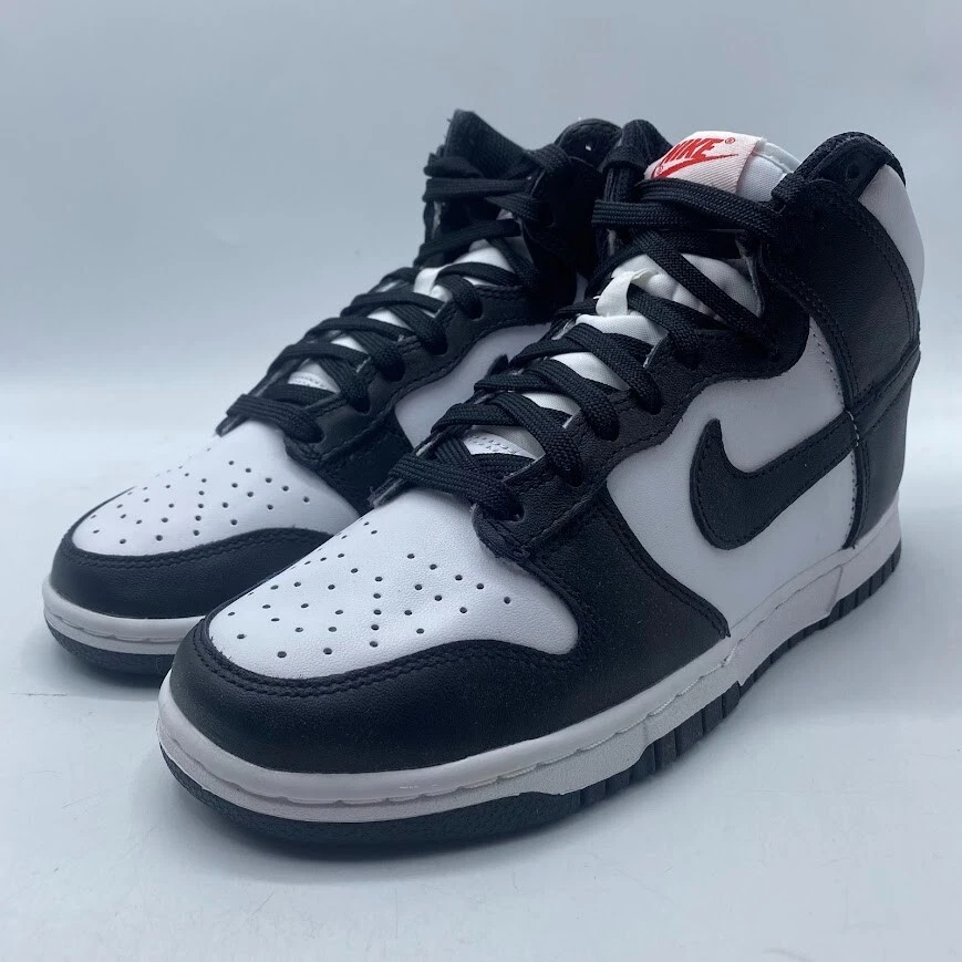 Nike Dunk High Black White W for sale | eBay