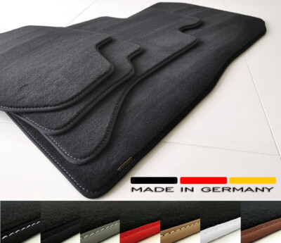 Velours Auto Fussmatten passend für BMW 7  E65 Kurzversion 2001-2008  Premium