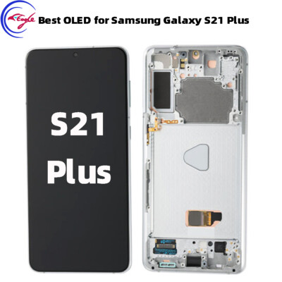 New For Samsung Galaxy S21 Plus LCD Display Touch Screen Assembly+Frame 5G G996