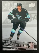 Lot of (10) Tye Kartye 2023-24 Upper Deck Star Rookies RC Card #22
