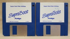 SupraBoot SupraTools v1.10c Supra Hard Disk Utilities fo Amiga SCSI Controller