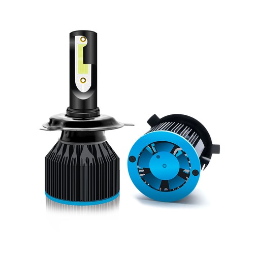 2Pcs High Power 8000K Blue 15W H4 9003 LED Bulb Low Beam Headlight Replacement - Picture 2 of 12