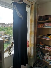 Long Dress, Dark Blue 