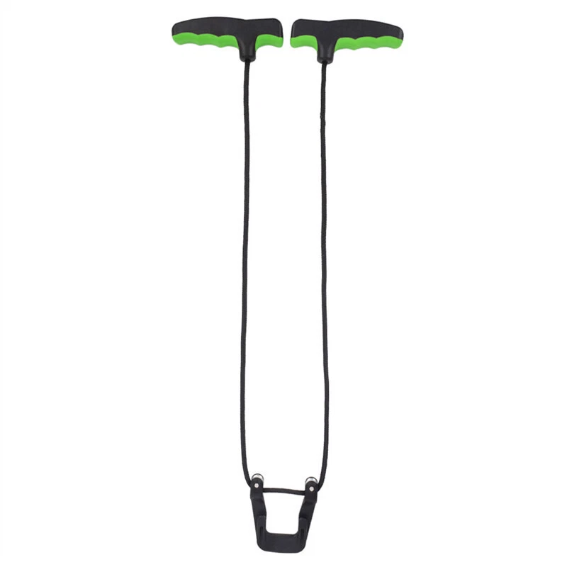 Crossbow Cocking Device Cocker Rope Double Handle String Cocking Tool (GR & BK) - Image 3 of 4