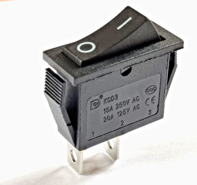 Momentary On Off Wippschalter 2 Positionen SPST 15A 240Vac für Auto Armaturenbrett Boot 12V