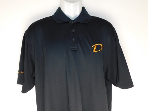Under Armour HeatGear Mens Black Deco Lighting Polo Golf Shirt XL - Picture 11 of 12