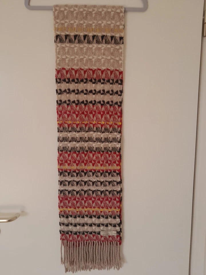 Burberry Kaschmir Strickschal Damen mehrfarbig