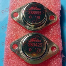 1pairs  Transistor TOSHIBA TO-3 2SB555/2SD425 B555/D425 100% Genuine Original