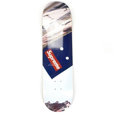 NWT Supreme NY Red Box Logo Store Sign Banner Photo Skate Deck