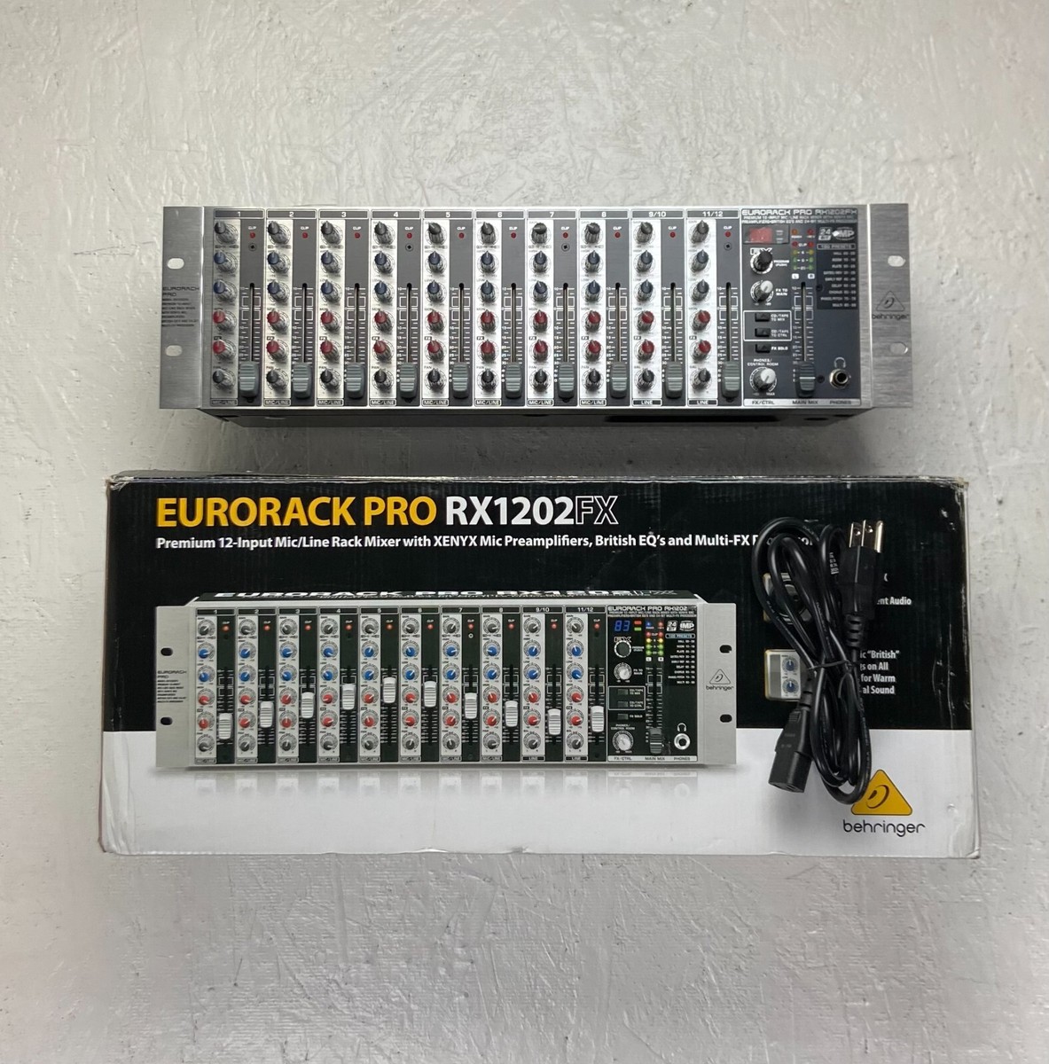EURORACK PRO RX1202FX アナログミキサー Amazon | Behringer Eurorack Pro RX1202FX ラックマウント