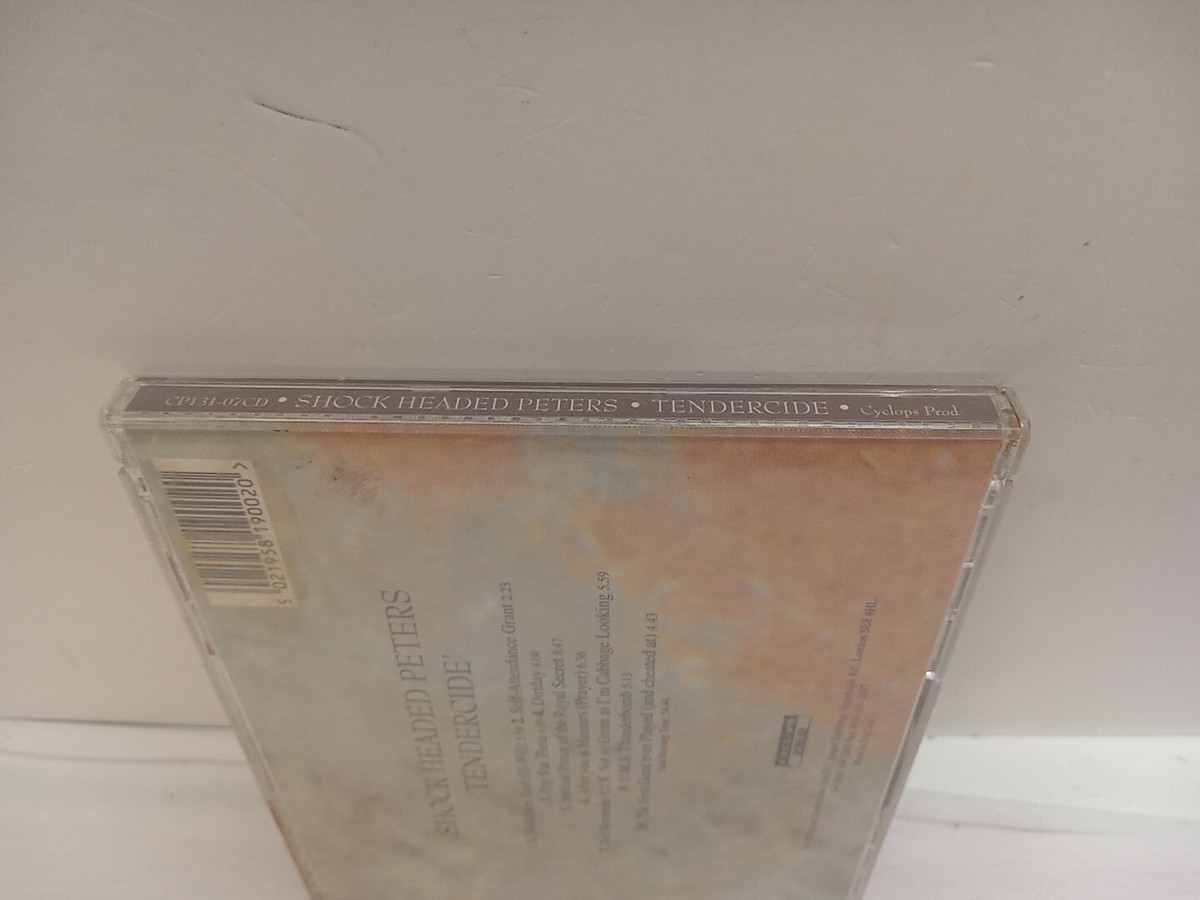 ◎Shock Headed Peters/Tendercide 輸入盤 Shock Headed Peters ‎– Tendercide (CD, 1996, Cyclops Prod) UK