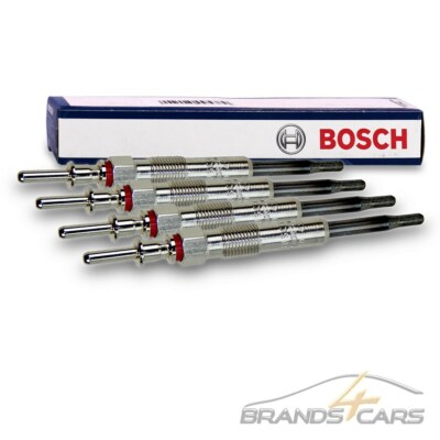 4x BOSCH GLÜHKERZE DURATERM FÜR BMW 1-ER E87 3-ER E46 E90 5-ER E60 X3 E83 d M47