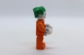 Joker Prison jumpsuit Arkham 10937 Batman II LEGO&reg; Minifigure Mini  Figure