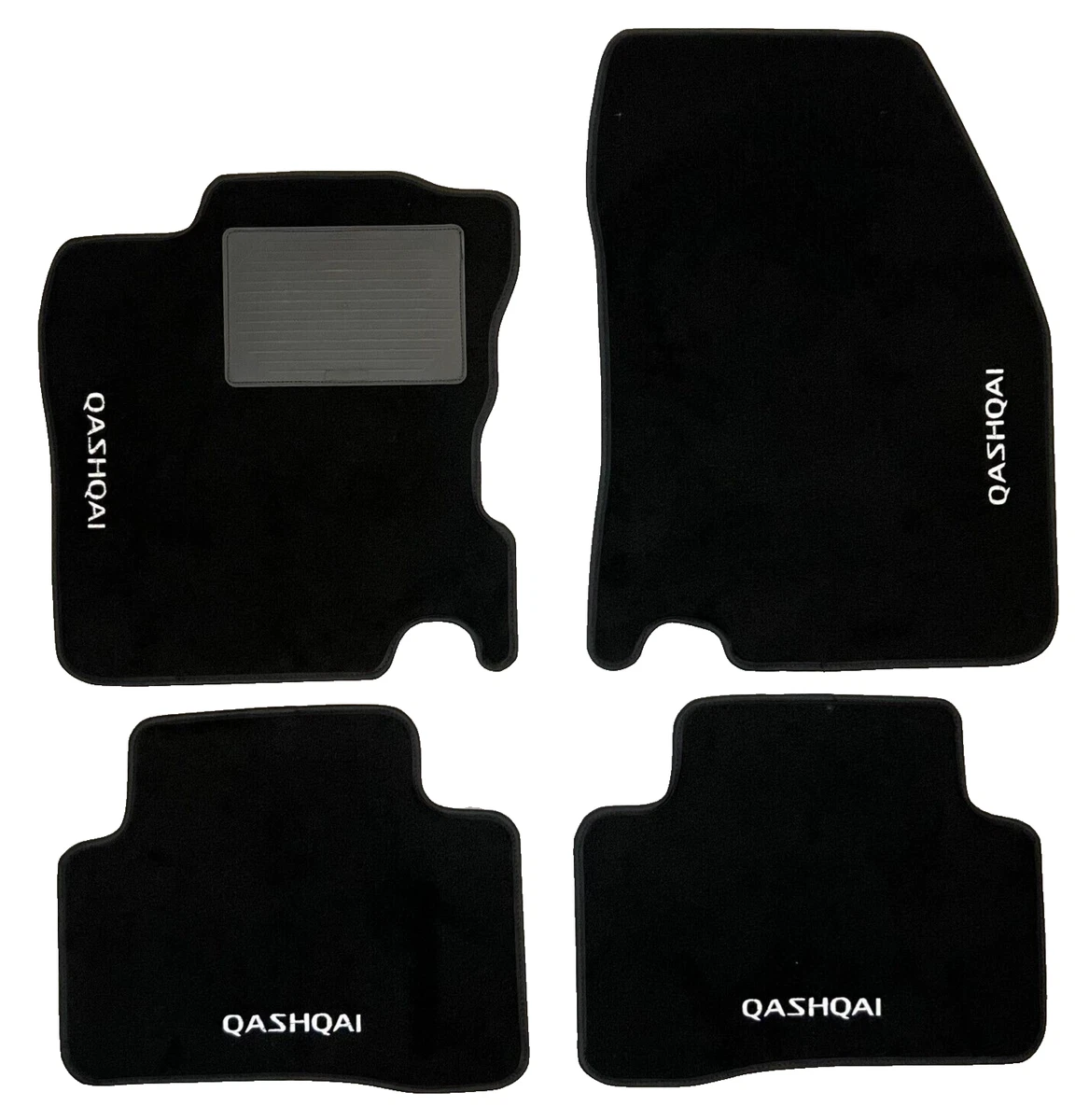 Kit Tappetini Auto compatibili con Nissan Note 2006-2013 | Set Tappeti in Moquette, ricamo R_S, Tappeto auto su misura