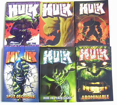 US - THE INCREDIBLE HULK Vol 3 TPB 1 2 3 4 5 6 = issues 34-65 Marvel 2002-2004