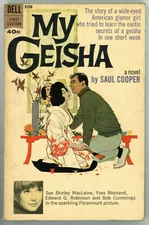 MY GEISHA 1961 1ED by Saul Cooper DELL